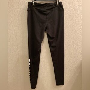 🚲 Peloton Black Performance Leggings with name on one leg, size small